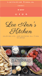 Mobile Screenshot of leeannskitchen.com